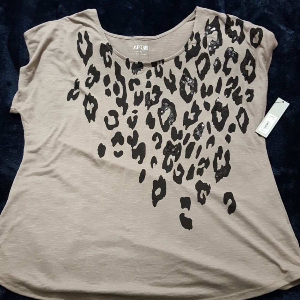 Cheetah Print Top